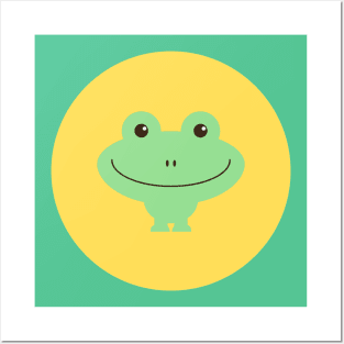 Cute Frog Posters and Art